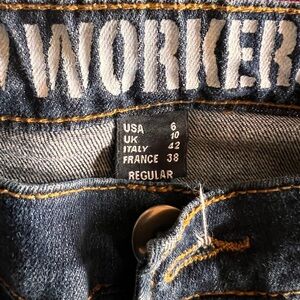 Iron Workers ladies motorcycle jeans